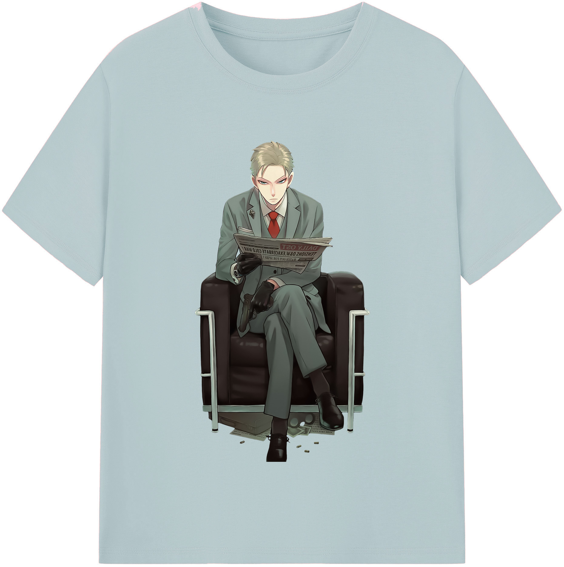 （画像用） SPY×FAMILY间谍家家酒 綿100％半袖Tシャツ（フロントプリント）